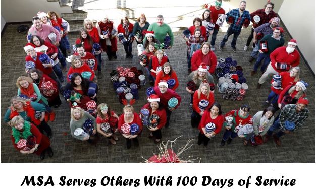 100 Days of Service for Web Page 100 Days of Service for Web Page